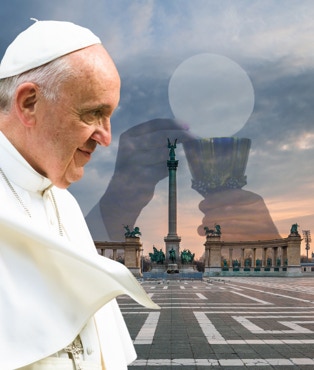 Papst Franziskus besucht am 12. September den Internationalen Eucharistischen Kongress in Budapest.